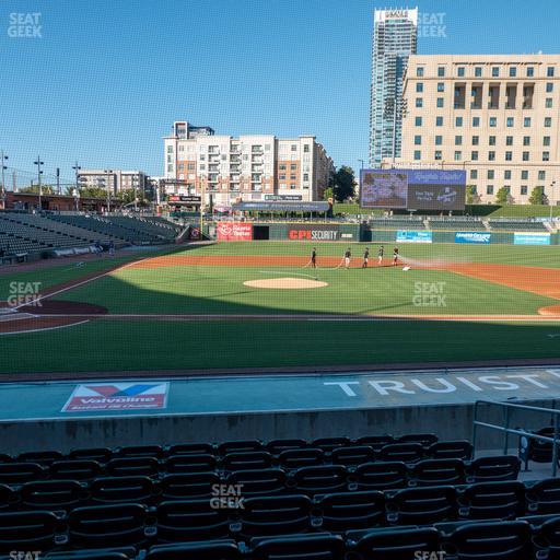 Truist Field - Section 108 Seat View