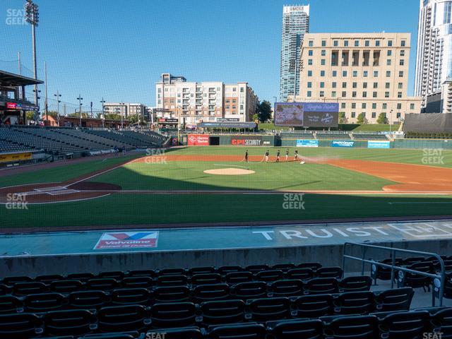 Truist Field - Section 108 Seat View