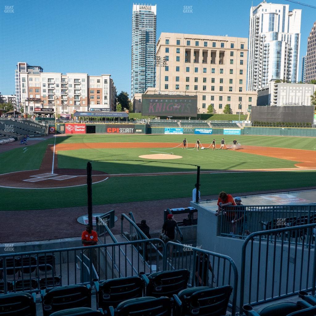 Truist Field - Section 109 Seat View