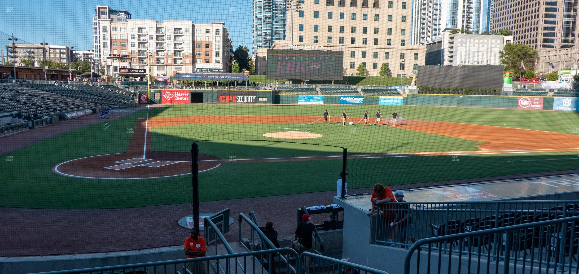Truist Field - Section 109 Seat View