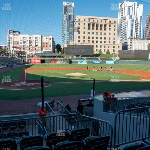 Truist Field - Section 109 Seat View