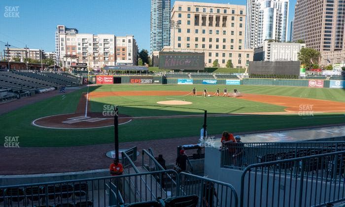 Truist Field - Section 109 Seat View