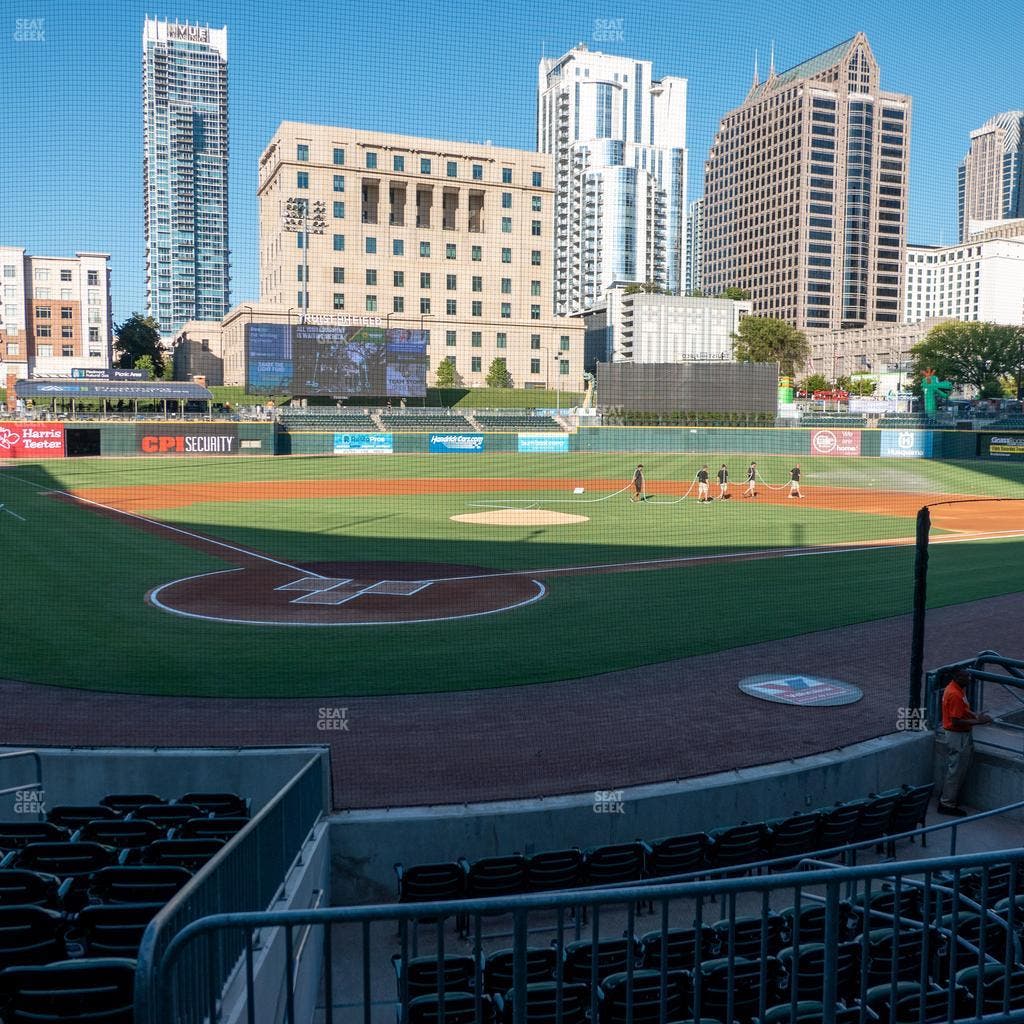Truist Field - Section 110 Seat View