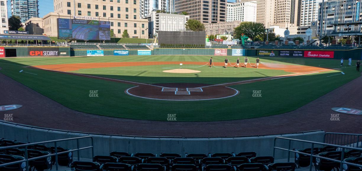 Truist Field - Section 111 Seat View