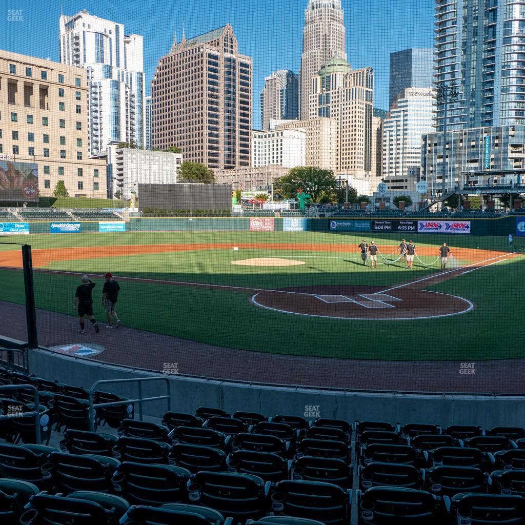 Truist Field - Section 112 Seat View