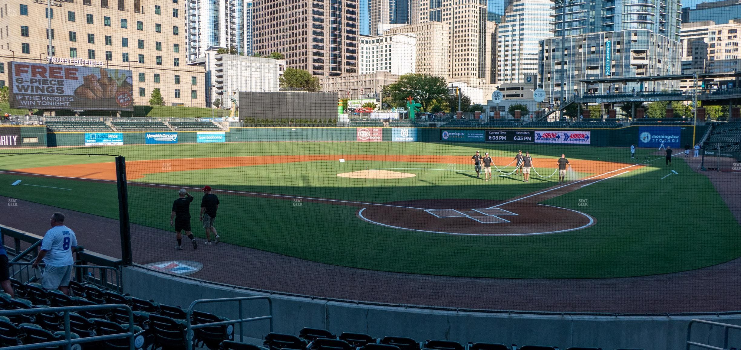 Truist Field - Section 112 Seat View