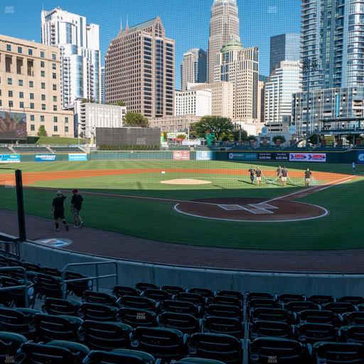 Truist Field - Section 112 Seat View