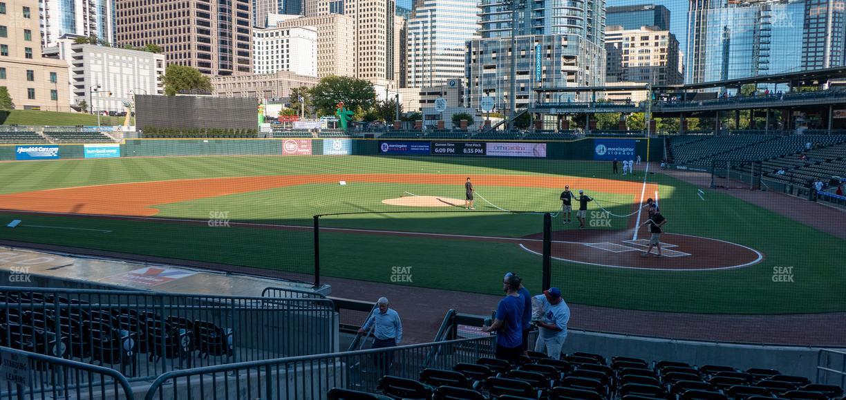 Truist Field - Section 113 Seat View