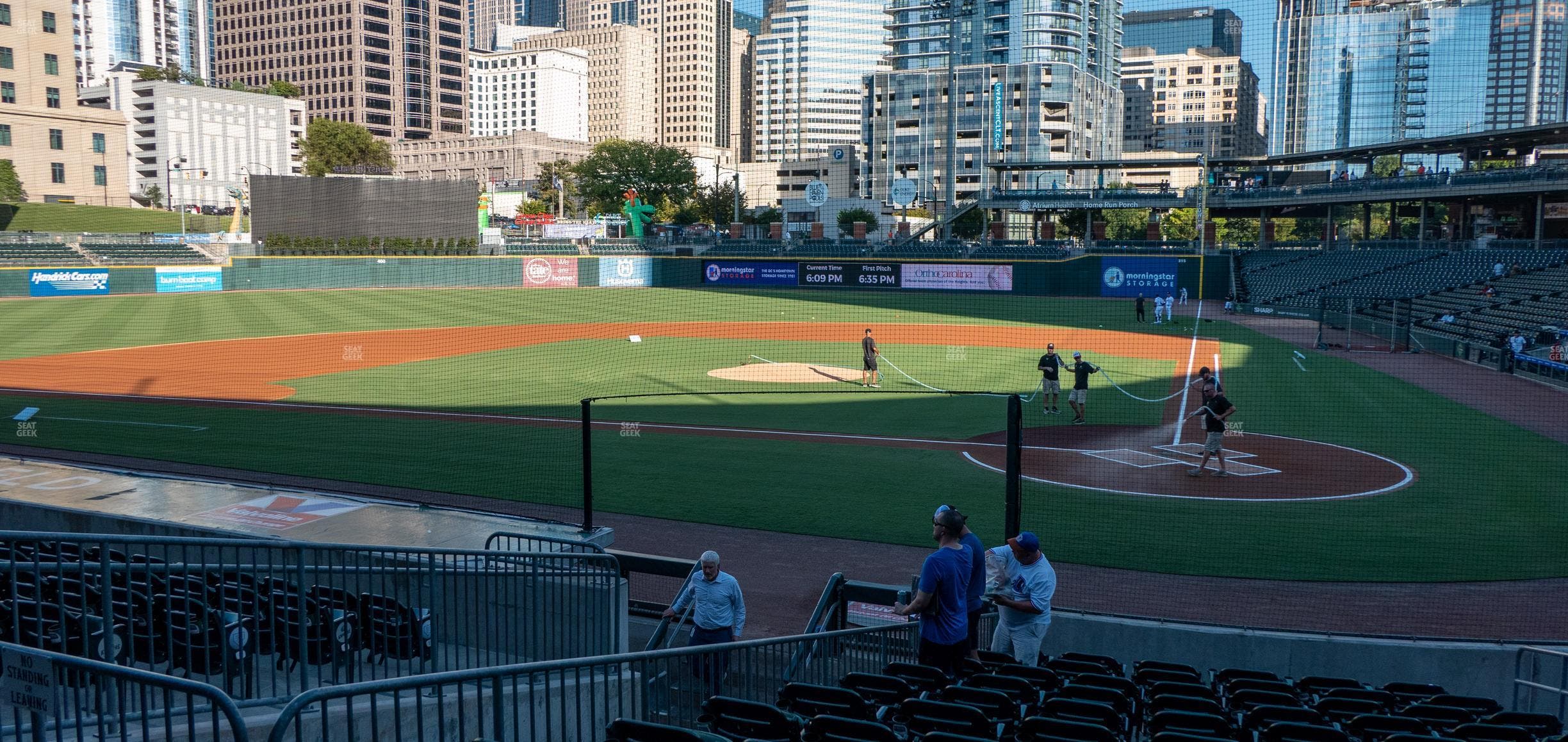 Truist Field - Section 113 Seat View
