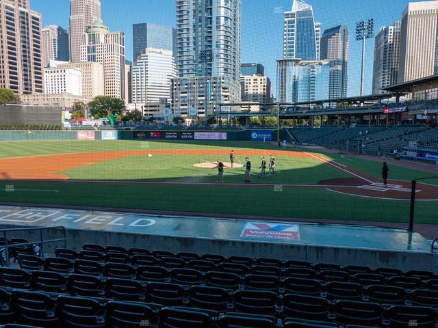 Truist Field - Section 114 Seat View