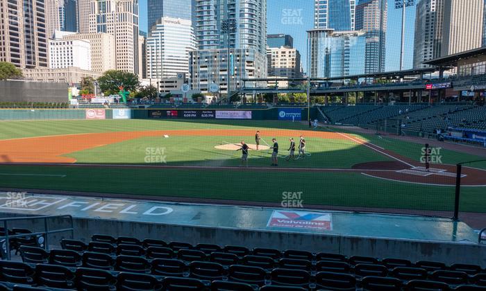 Truist Field - Section 114 Seat View