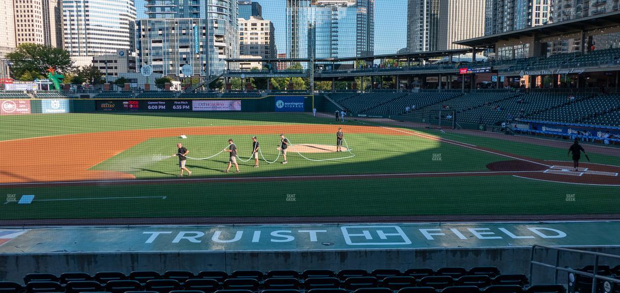 Truist Field - Section 115 Seat View