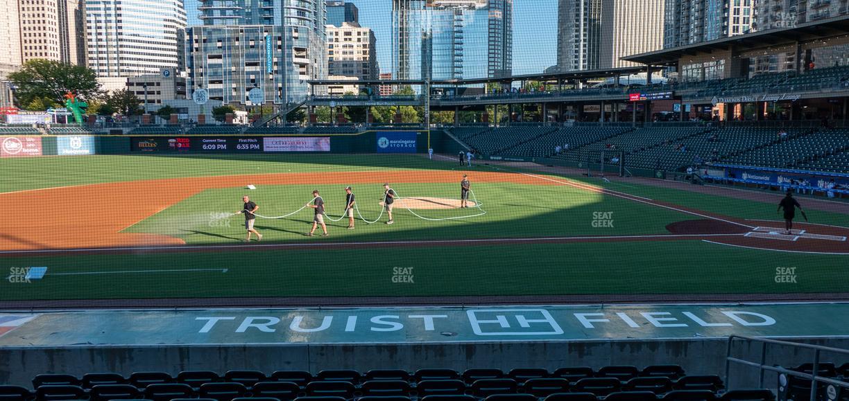 Truist Field - Section 115 Seat View