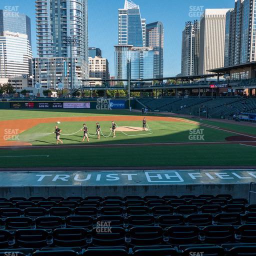 Truist Field - Section 115 Seat View