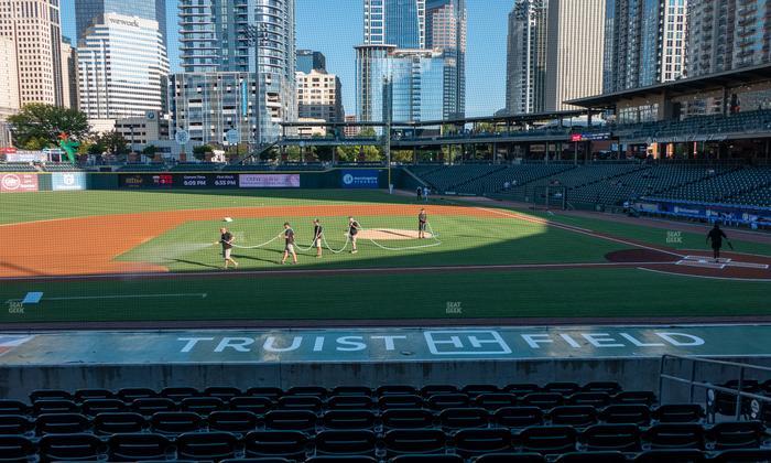 Truist Field - Section 115 Seat View