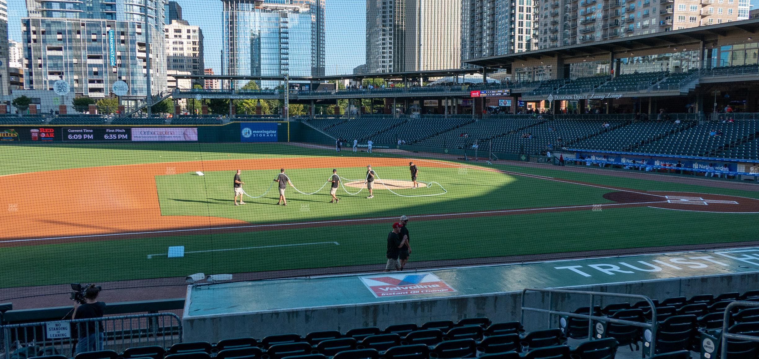 Truist Field - Section 116 Seat View