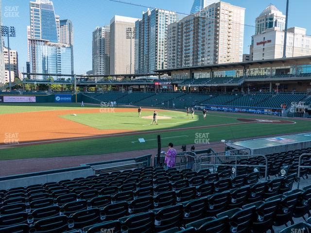 Truist Field - Section 117 Seat View