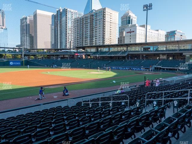 Truist Field - Section 118 Seat View