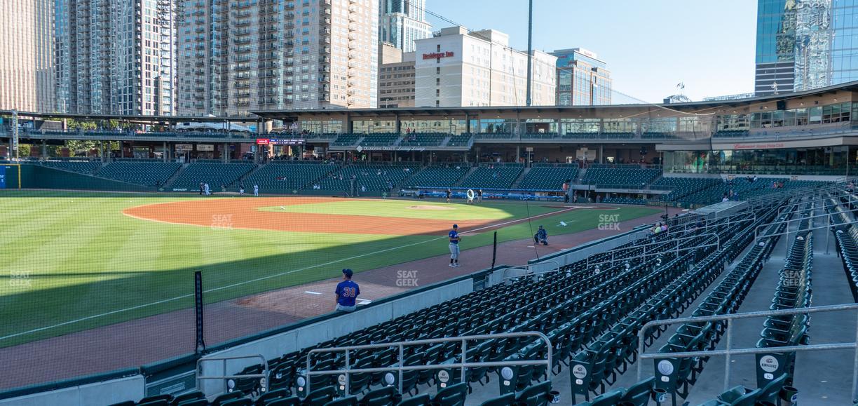 Truist Field - Section 120 Seat View