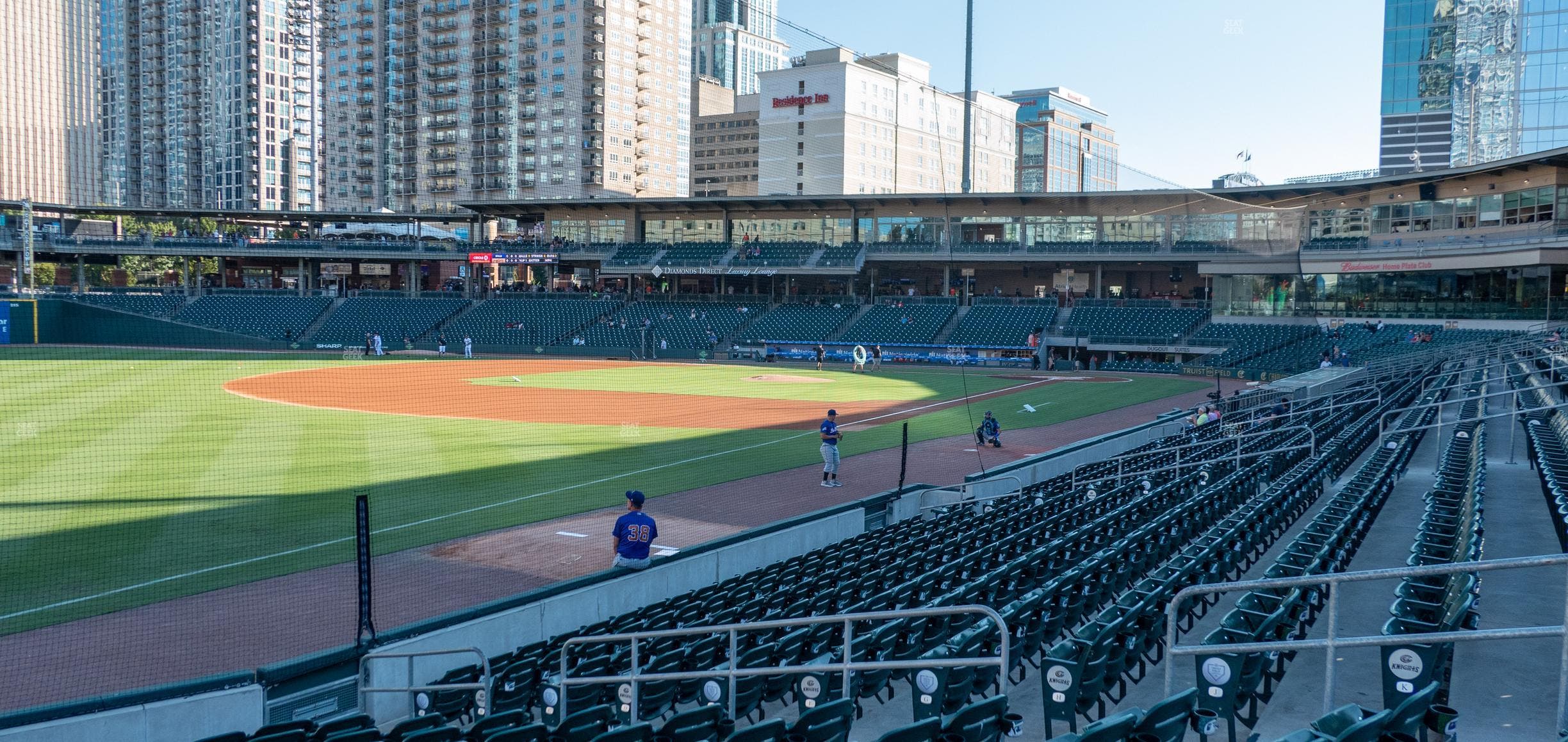 Truist Field - Section 120 Seat View