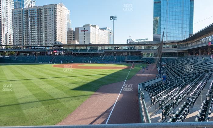 Truist Field - Section 123 Seat View