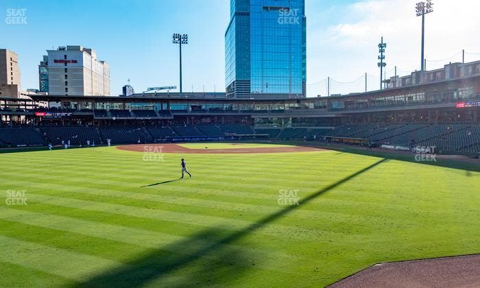 Truist Field - Section 124 Seat View