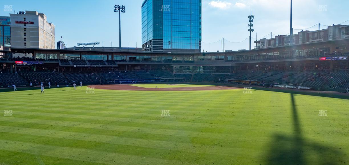 Truist Field - Section 125 Seat View