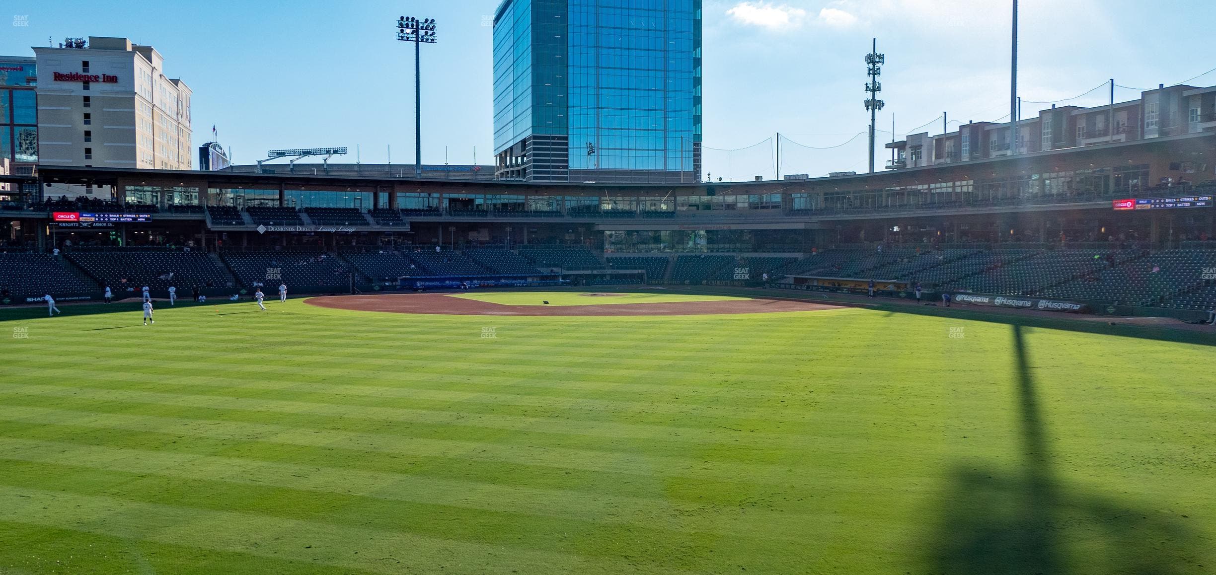 Truist Field - Section 125 Seat View