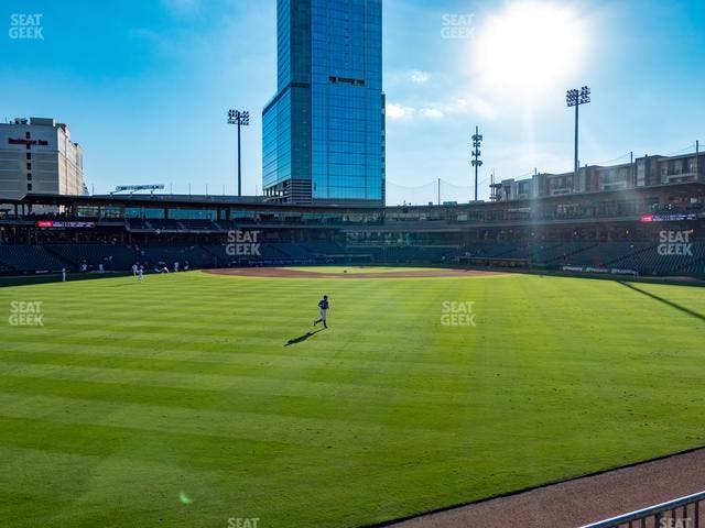 Truist Field - Section 126 Seat View
