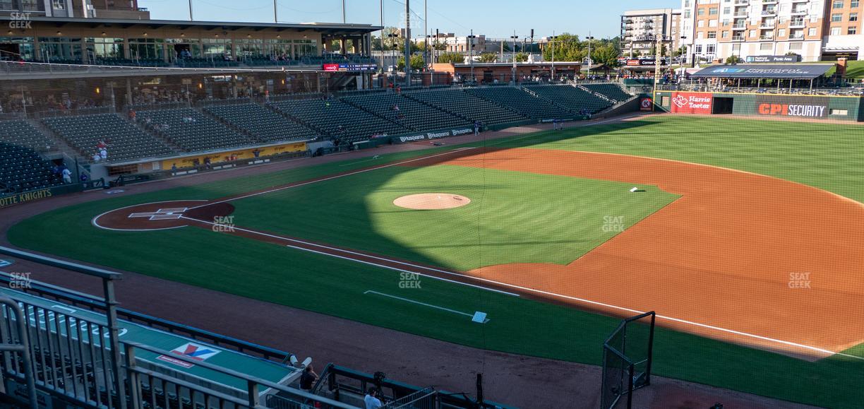 Truist Field - Section 203 Seat View