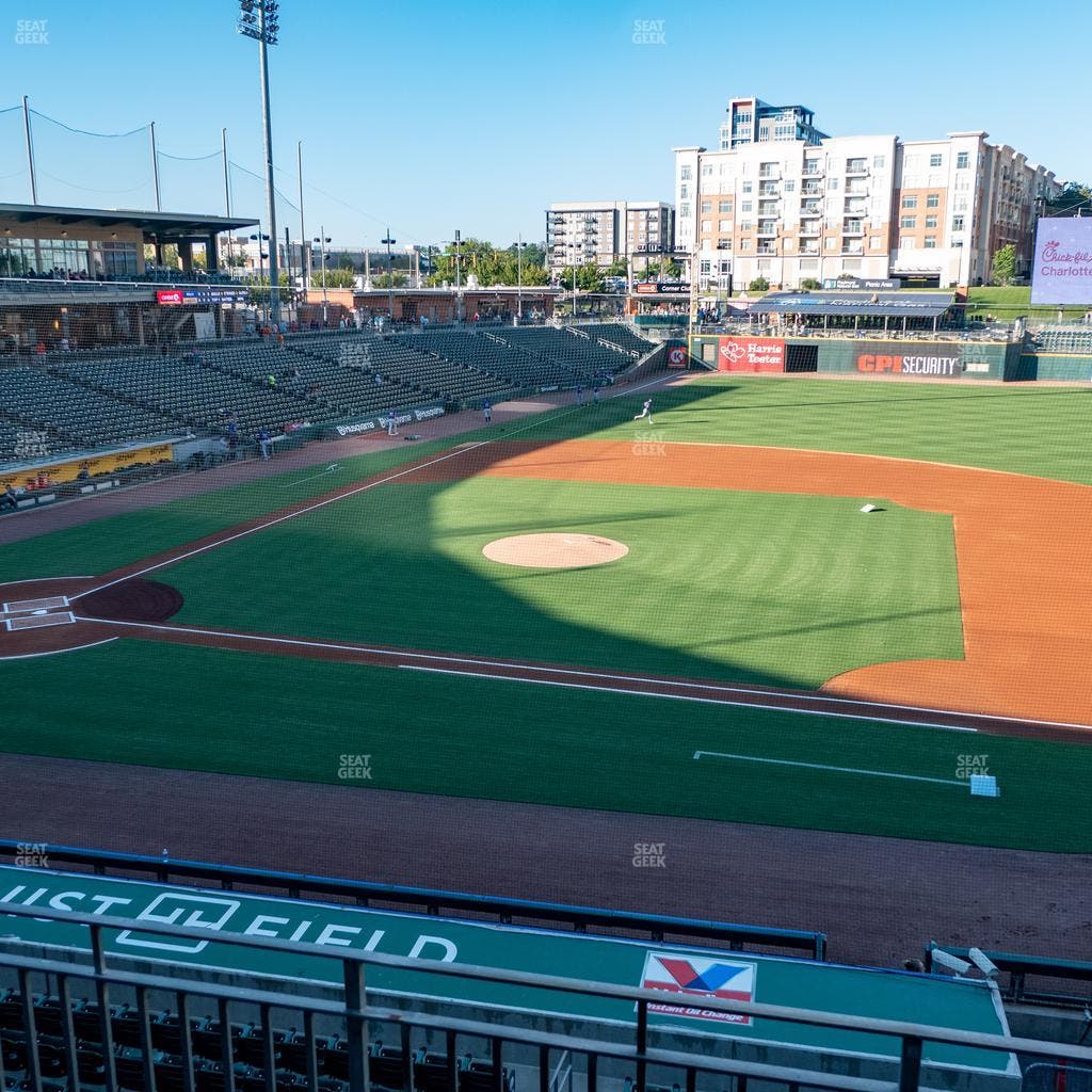 Truist Field - Section 205 Seat View