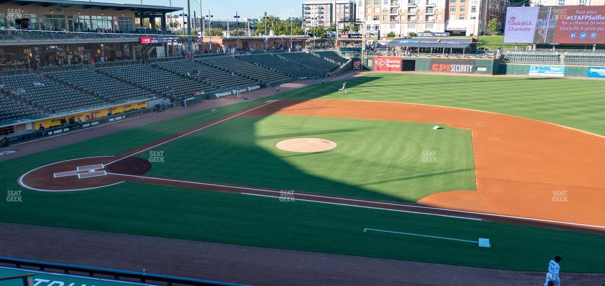 Truist Field - Section 205 Seat View