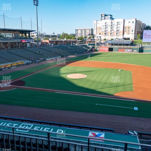 Truist Field - Section 205 Seat View