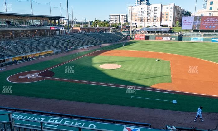 Truist Field - Section 205 Seat View