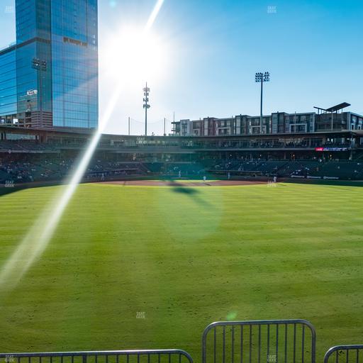 Truist Field - Section Home Run 1 Seat View