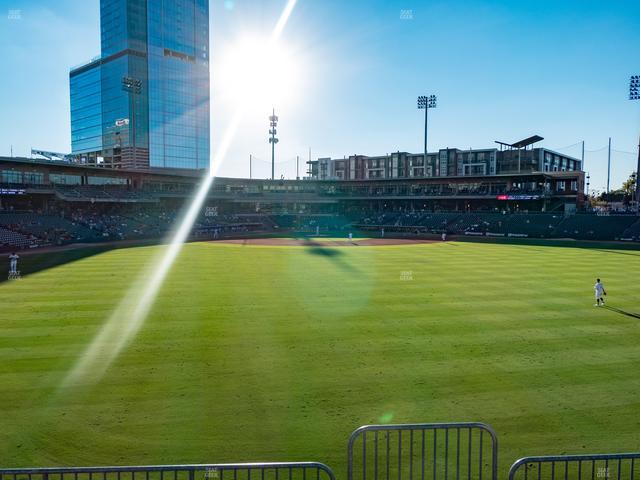 Truist Field - Section Home Run 1 Seat View