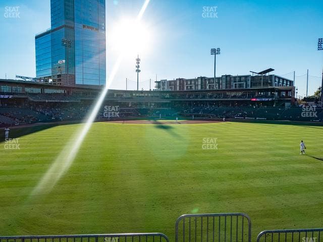 Truist Field - Section Home Run 1 Seat View