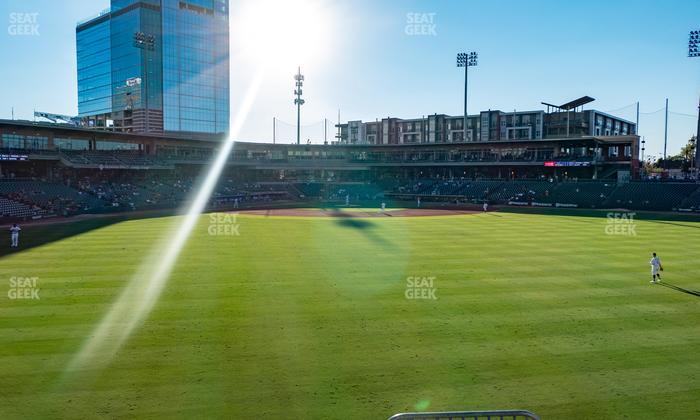Truist Field - Section Home Run 1 Seat View