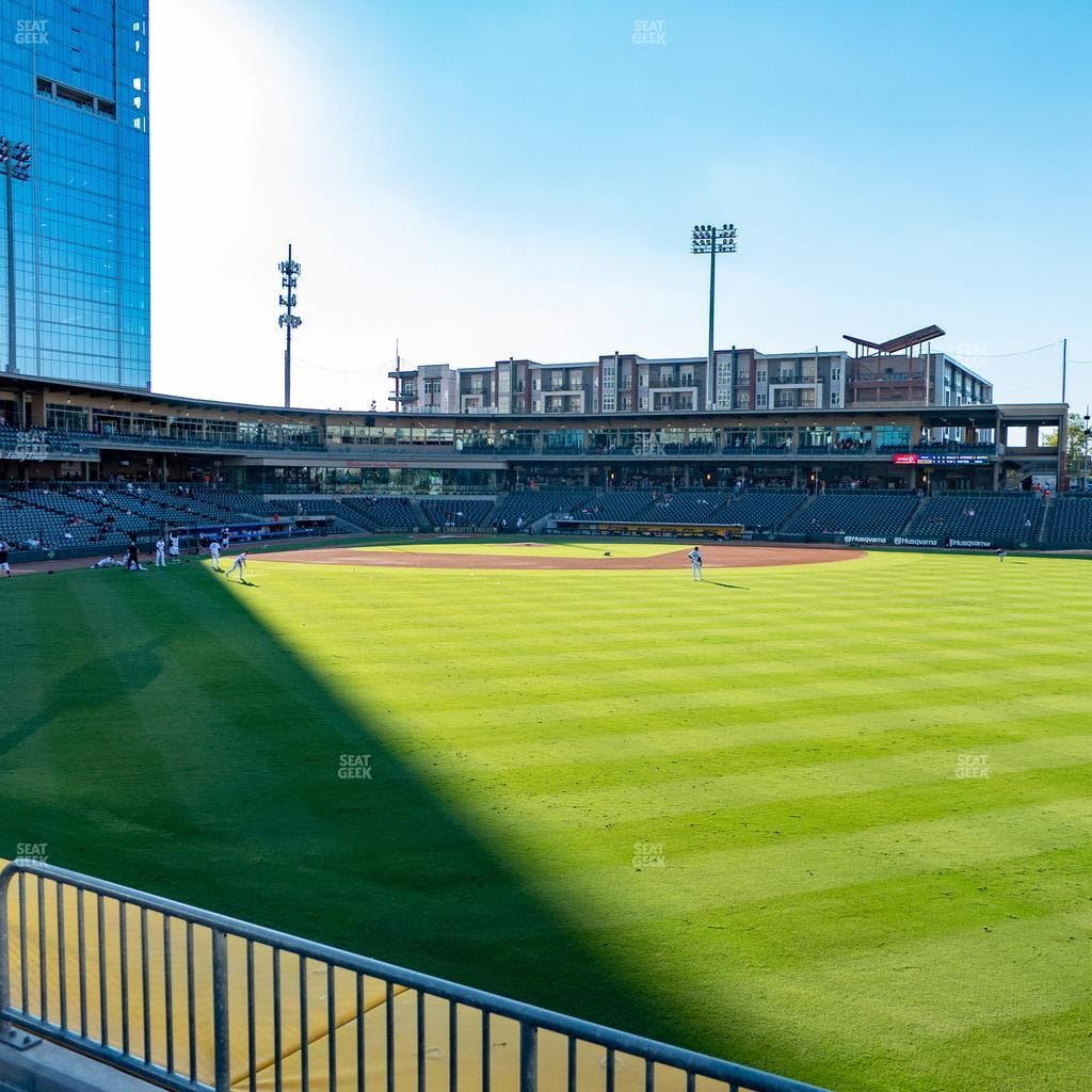 Truist Field - Section Home Run 2 Seat View