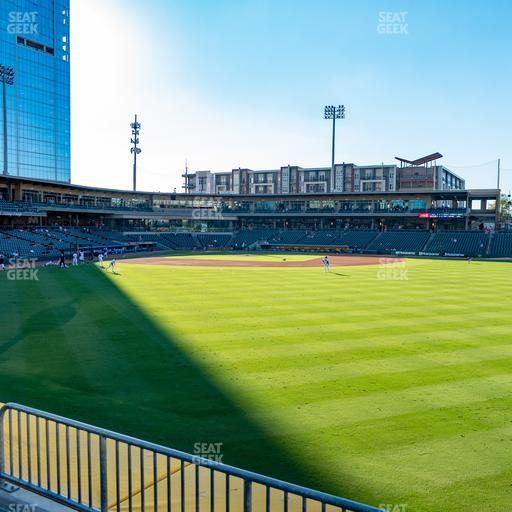 Truist Field - Section Home Run 2 Seat View
