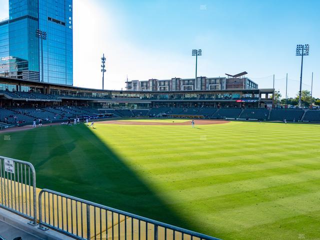 Truist Field - Section Home Run 2 Seat View