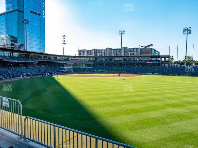 Truist Field - Section Home Run 2 Seat View