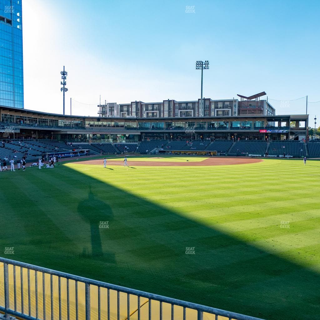 Truist Field - Section Home Run 3 Seat View