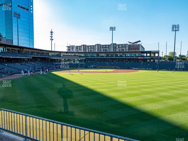 Truist Field - Section Home Run 3 Seat View