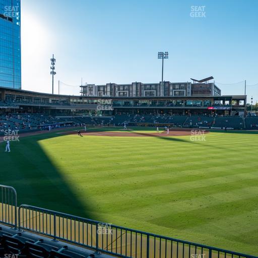 Truist Field - Section Home Run 4 Seat View