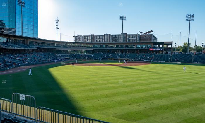 Truist Field - Section Home Run 4 Seat View