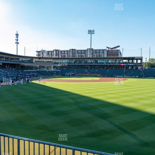 Truist Field - Section Home Run 5 Seat View