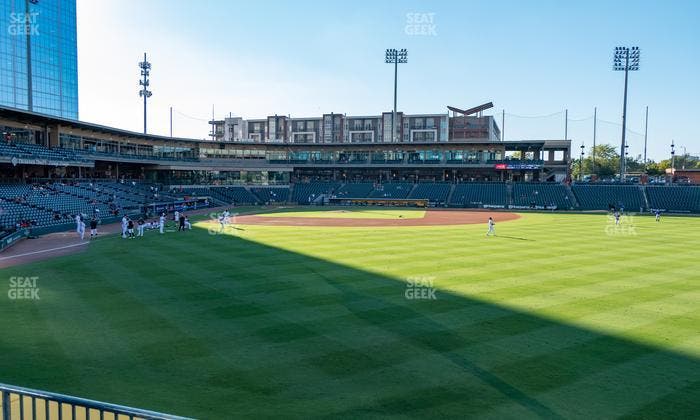 Truist Field - Section Home Run 5 Seat View