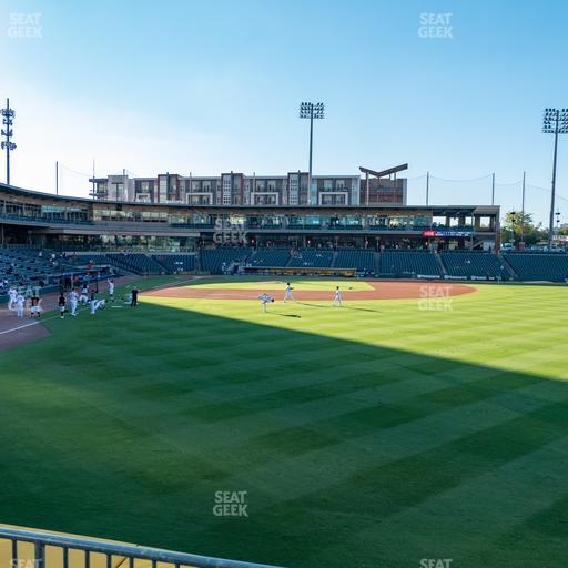 Truist Field - Section Home Run 6 Seat View