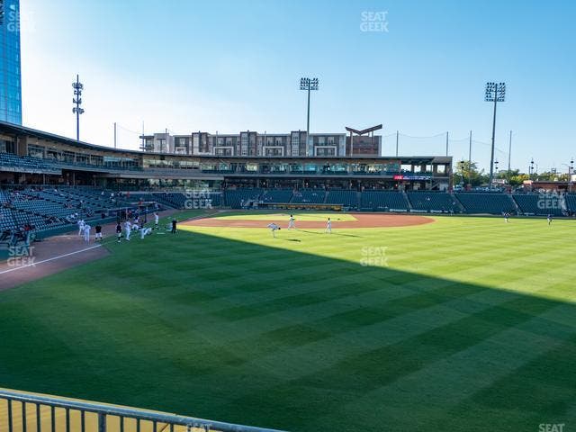 Truist Field - Section Home Run 6 Seat View